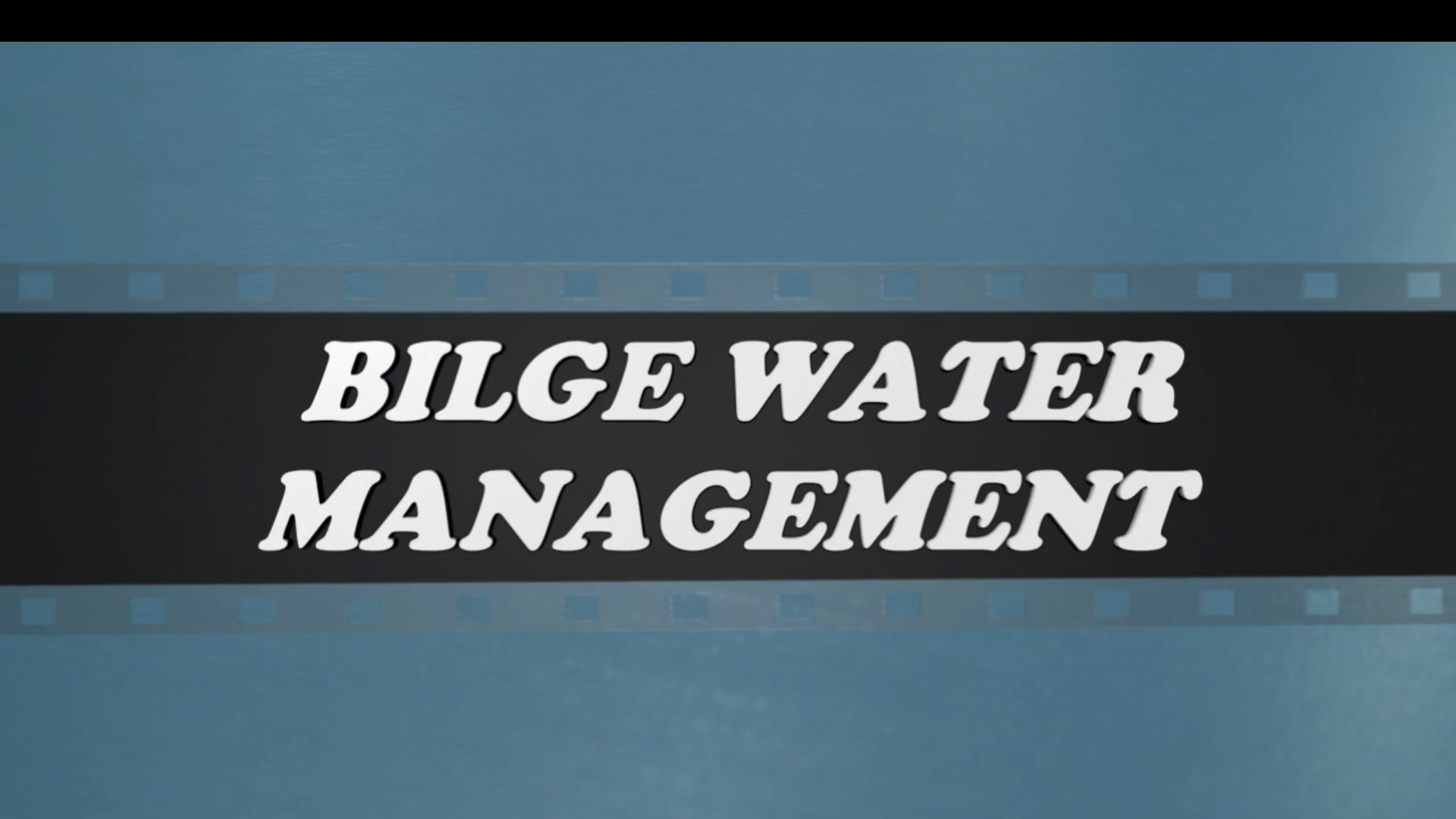 Bilge Water Management G22